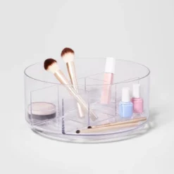 Bathroom Plastic Spinning Turntable Beauty Organizer Clear - Brightroom™ -Brightroom Sales GUEST 0b62140e f0fc 446c 96e1 4a703b797bef