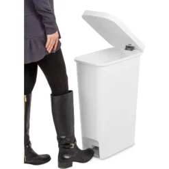 11gal Slim Step Trash Can - Brightroom™ -Brightroom Sales GUEST 21341658 c7c4 4051 b258 dbcf32b6754d