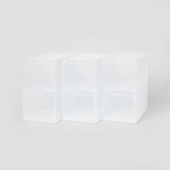 Small Stackable Bins Front Opening Clear Plastic - Brightroom™ -Brightroom Sales GUEST 3c949385 7473 4475 8c8a 9fa49d23bd71