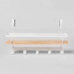 Shelf Rack With 5 Hooks - Brightroom™ -Brightroom Sales GUEST 6b729c80 c098 4478 bcff e9f20f40cb58