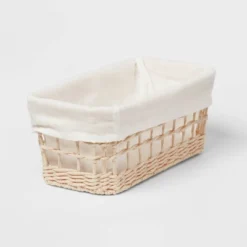 Tapered Woven Basket With Liner - Brightroom™ -Brightroom Sales GUEST 70e0a027 555f 4b93 8ec7 dfe36078892c