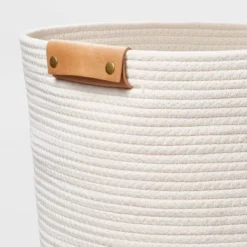 Decorative Coiled Rope Basket White - Brightroom™ 5 Decorative Coiled Rope Basket White - Brightroom™ -Brightroom Sales GUEST 8583b5e2 173f 44a3 93d4 93c0860d898d