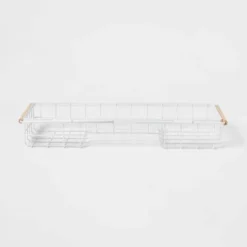 Metal Bathtub Caddy With Wood Handles - Brightroom™ -Brightroom Sales GUEST 8b7d1f18 795b 473e 8582 e34dabeea8d2