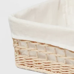 Tapered Woven Basket With Liner - Brightroom™ -Brightroom Sales GUEST af58b0a3 5471 4e52 bb35 e0c33f396f01