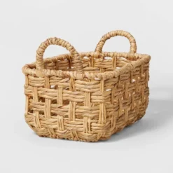 Rectangular Twisted Open Checkered Weave Basket - Brightroom™ -Brightroom Sales GUEST ba61f796 9806 4ff8 aafe 74316e76c14d