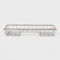Metal Bathtub Caddy With Wood Handles - Brightroom™ -Brightroom Sales GUEST c36f2fab 3b86 43c7 b0dd 3a35c275f20c