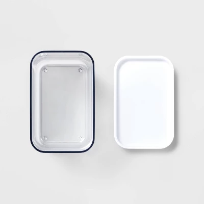 5pc Airtight Canister Set White - Brightroom™ 2 5pc Airtight Canister Set White - Brightroom™ - Image 2