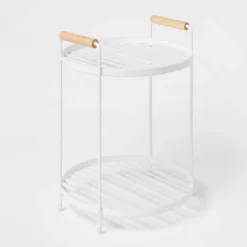 Round Vanity Organizer With Wood Handles - Brightroom™ -Brightroom Sales GUEST f2434174 7b6c 4774 aa32 39b1c1176e31