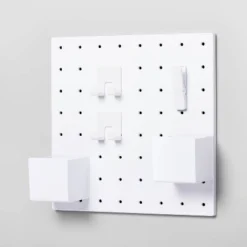 Pegboard Set White - Brightroom™ -Brightroom Sales GUEST f843dc1c 65a0 43e6 a40f 870a3fb3c0cd